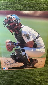 Oakland Athletics Terry Steinbach autographed 8 x 10 photo