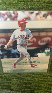 Texas Rangers Raphael Palmero, 8 x 10 autographed photo with authenticity
