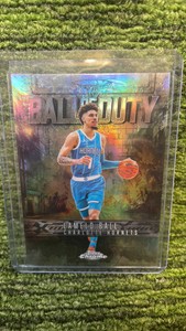 202526 Topps chrome LaMelo Ball call of duty refractor Charlotte Hornets