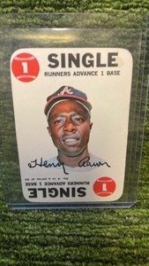 1968 Topps, Hank, Aaron Atlanta Braves