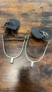 antique culver spurs for horse riding