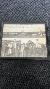 1957 tempted horse racing photograph