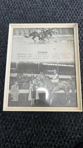 1961 horse racing photograph
