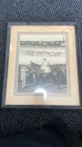 1956 horse racing photograph