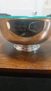 1961 saratoga raceway fruit bowl trophy