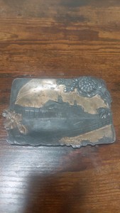 early 1900s Churchill down Kentucky derby souvenir dish