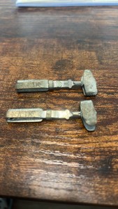 antique tie-cuff clips