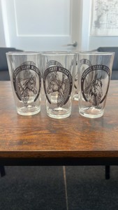 1930s-1940s Kentucky derby winners drinking glasses