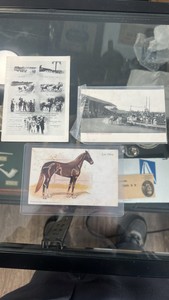 lot of horse related post cards