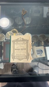 1891 horse racing booklet