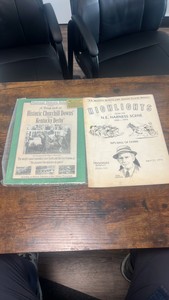 vintage horse racing paper items