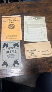 1920s horse care advertising