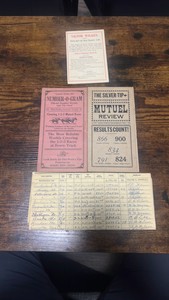 1895-1947 horse related collectibles