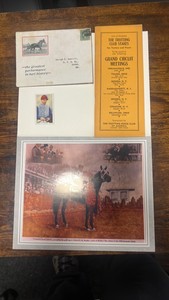 early 1900s horse racing collectibles
