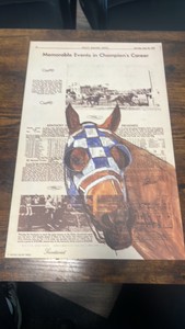 secretariat Kentucky derby art print
