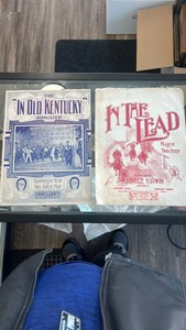 late 1800s early 1900s sheet music