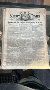 late 1880s-early 1900s sports magazines
