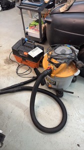 (2) Ridgid shop vacs