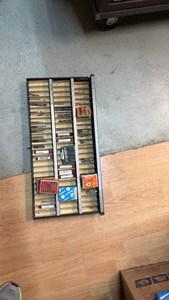 SLOTTED storage box with taps