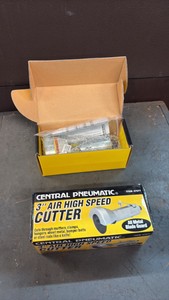 (2) CENTRAL Pneumatic 3 inch air high-speed cutters