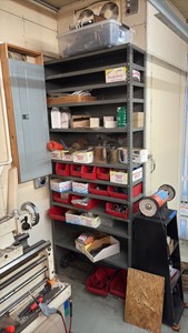 SHELF Unit Only Shelf is  H 87 x L 3 x D 1