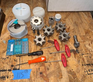 INDEXIBLE milling cutter heads.
