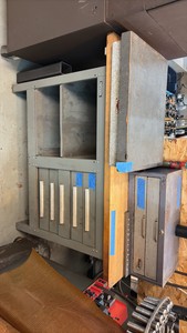 KENNEDY 5-drawer WORK bench and Huot tool chest