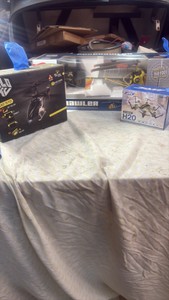 (2) HELICOPTERS (1) JRC drone