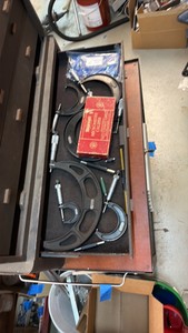 RADIUS gage set Starrett micrometers calipers
