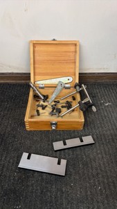 DRILL chuck keys in wooden box