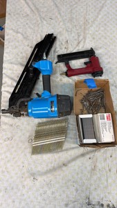 Central Pneumatic 43151 framing air nail gun and brad nailer