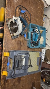 BLACK & Decker circular saw and jigsaw Makita planer