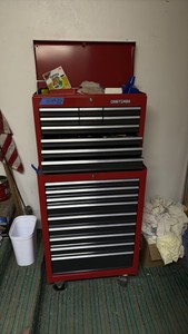 (2) CRAFTSMAN tool boxes with tools