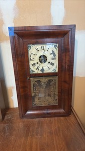 ANTIQUE Seth Thomas weight-driven wall Clock