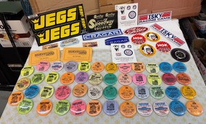 Vintage Back to the Fifties Buttons & Stickers