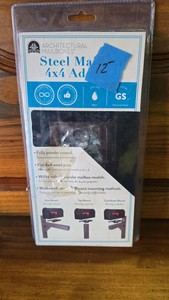 Steel Mailbox 4x4 Adapter