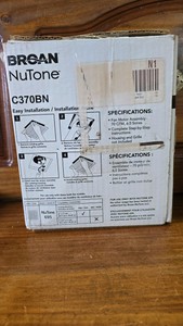 Brand NuTone Bathroom Fan C370BN