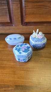 3 Trinket Boxes