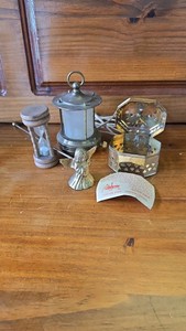 Hourglass Timer, Chinese Cricket Box, Candle Flame Defuser, night light that needs a cord