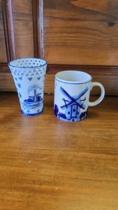 Dutch Blue Mug and Cup