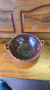 12 x 3.5 deep Pottery Bowl