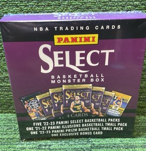 Panini Select Basketball Box 202223 , 202122, Seven packs with one bonus exclusive card-NEW sealed