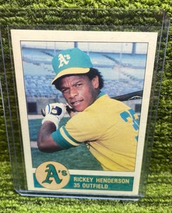 1982 Granny Goose Ricky Henderson, Oakland athletics