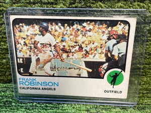 1973 Topps Frank Robinson, California Angels