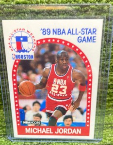 1989 NBA Hoops Michael Jordan, NBA All-Star Game Houston