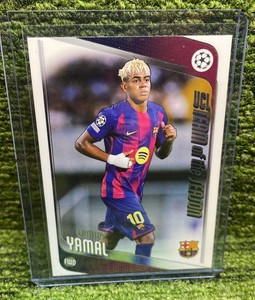 2025 Topps Champions League Soccer LAMINE YAMAL 