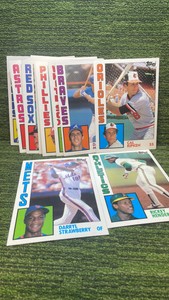 1984 Topps Oversized Set (#1-30) set includes Cal Ripken & Ricky Henderson