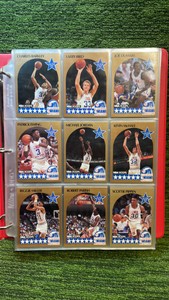 1990 NBA Hoops Set (#1-440) in Booklet wJordan