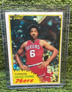 1981 Topps NBA, Julius Irving- Philadelphia 76ers