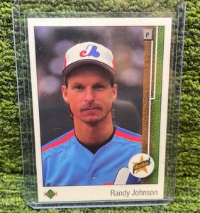1989 Upper Deck Randy Johnson Rookie Card RC Montral Expos